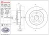 Тормозной диск BREMBO 08.N233.11 (фото 2)