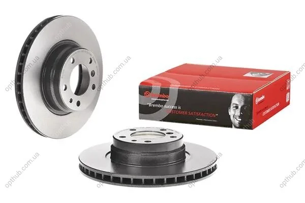 Диск гальмівний ПЕРЕДН BMW 7 III (E38) 10/94-11/01 -ua BREMBO 09.5875.11 (фото 1)