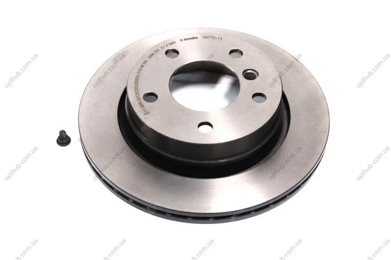 Диск гальмівний ЗАДН BMW 3 TOURING(E36) 01/95-10/99 3 TOURING(E46) 10/99-02/05 3(E36) 09/90-02/98 3 -ua BREMBO 09.7727.11 (фото 1)