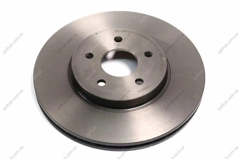 Диск гальмівний ПЕРЕДН FORD MONDEO 11/00-08/07 MONDEO ESTATE 11/00-08/07,JAGUAR X-TYPE 06/01- X-TY -ua BREMBO 09.8665.11 (фото 1)