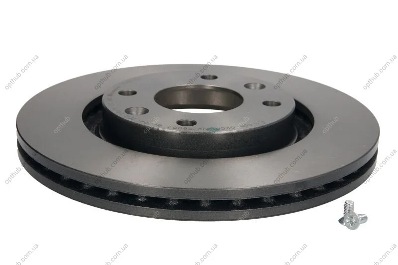 Диск гальмівний ПЕРЕДН CITROEN BERLINGO 07/96- C2 09/03- C3 11/09- C3 PICASSO 02/09- C3 PLURIEL 05/ BREMBO 09.8695.11 (фото 1)