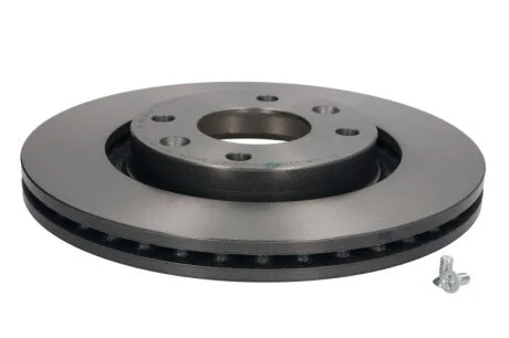 Диск гальмівний ПЕРЕДН CITROEN BERLINGO 07/96- C2 09/03- C3 11/09- C3 PICASSO 02/09- C3 PLURIEL 05/ BREMBO 09.8695.11