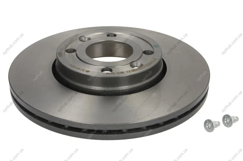 Диск гальмівний ПЕРЕДН DACIA С ABS LOGAN09/04- LOGANMCV02/07- SANDERO 06/08-,NISSAN MICRA 01/03- NO BREMBO 09.9078.11 (фото 1)