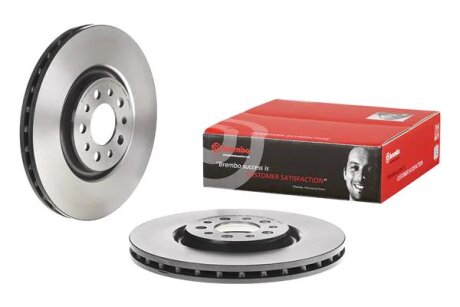 Диск гальмівний ПЕРЕДН ALFAROMEO 159 09/05- BRERA 01/05- -ua BREMBO 09.9365.11