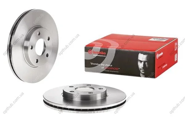 Гальмівний диск BREMBO 09.9589.14 (фото 1)