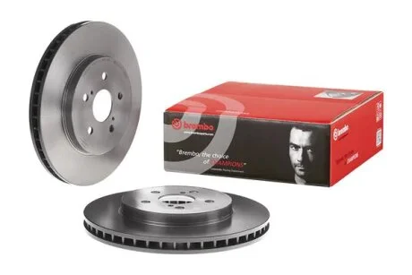 Диск гальмівний TOYOTA LEXUS RX300, 350, 400, 450 передн. (вир-во) C.I.U BREMBO 09.A109.11