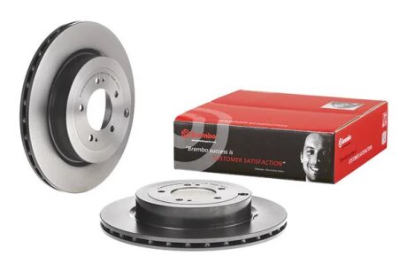 Диск гальмівний ЗАДН MITSUBISHI LANCER VIII (CY_A, CZ_A) 03/07- -ua BREMBO 09.A197.11