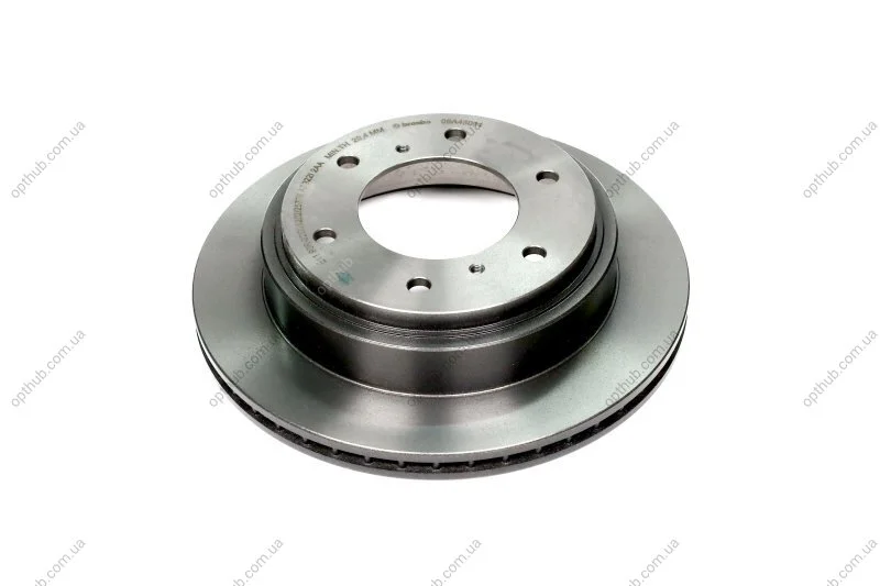 Диск гальмівний ЗАДН MITSUBISHI PAJERO CLASSIC, SPORT,SPACE WAGON 2.0I-3.2DI-D 16V 01.09-,05.05- -ua BREMBO 09.A450.11 (фото 1)