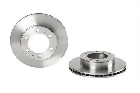 Диск гальмівний ПЕРЕДН TOYOTA LCV HILUX (VIGO) PICKUP 2.5D-4D 3.0D-4D 07- КОРОТК КОЛЕСНАЯ БАЗА BREMBO 09.A634.10