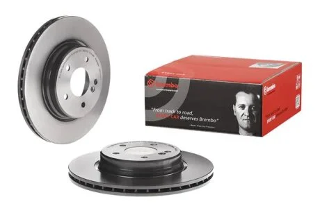 Диск гальмівний ЗАДН MB C-CLASS W202/C-CLASS W203/CLK C209 01.2003- ВЕНТИЛИРУЕМЫЙ BREMBO 09.A742.11
