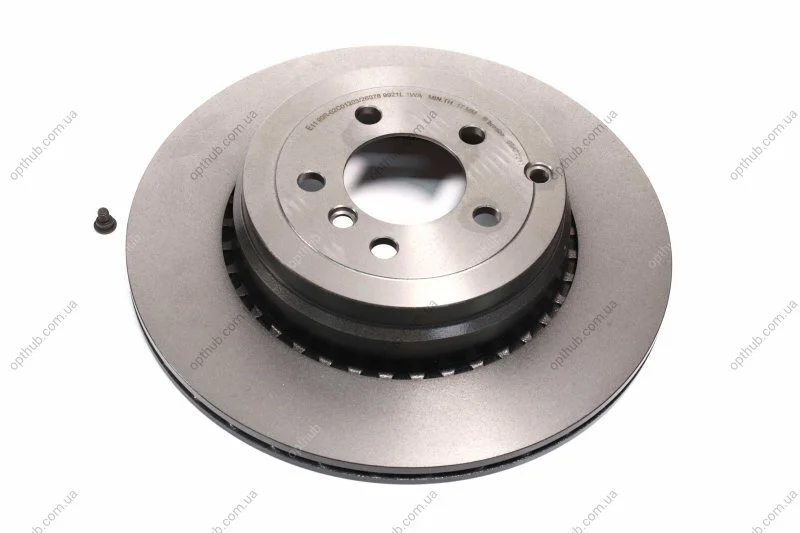 Диск гальмівний ЗАДН LANDROVER RANGE ROVER III 4.4TD V8 2010-,5.0 V8 09- -ua BREMBO 09.A772.11 (фото 1)