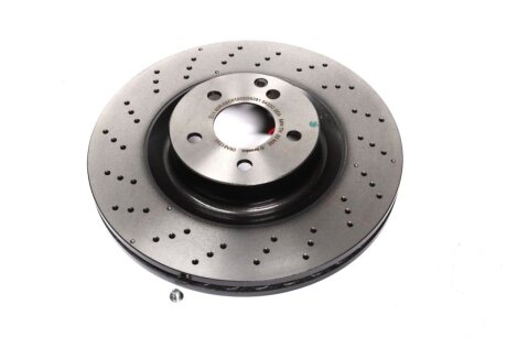 Диск гальмівний ПЕРЕДН MB SL(R230) 09-12,S-CLASS (W221) 05-,E-CLASS T-MODEL (S211) 06-09,(W211) 06- BREMBO 09.A817.11