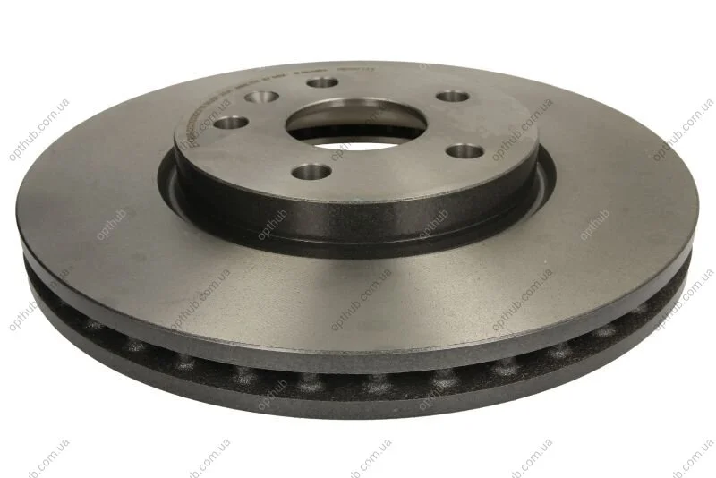 Диск гальмівний ПЕРЕДН OPEL INSIGNIA 1.4-2.0 08-;SAAB 9-5 1.6-2.0 2010- 17 WHEEL BREMBO 09.A971.11 (фото 1)
