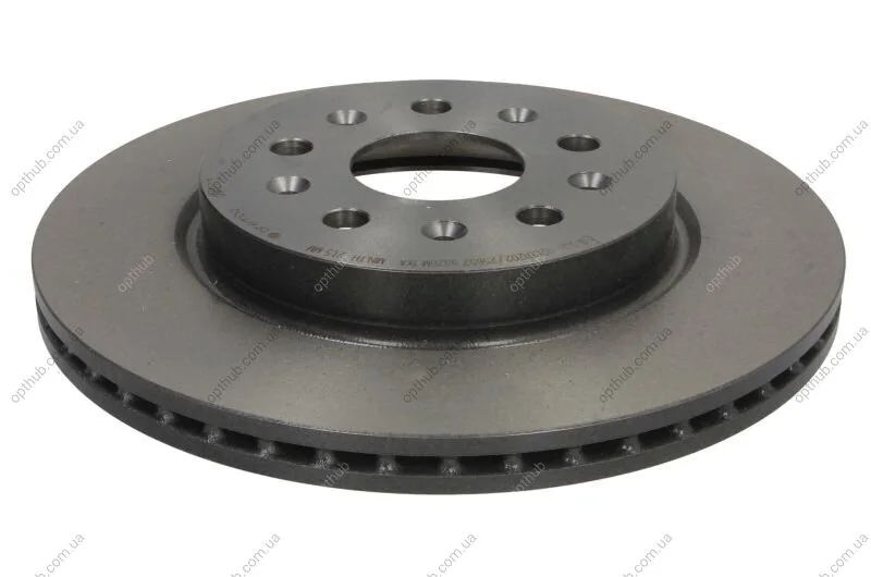 Диск гальмівний ЗАДН OPEL INSIGNIA 1.4-2.0 08-;SAAB 9-5 1.6-2.0 2010- 17/18 WHEEL -ua BREMBO 09.A972.11 (фото 1)