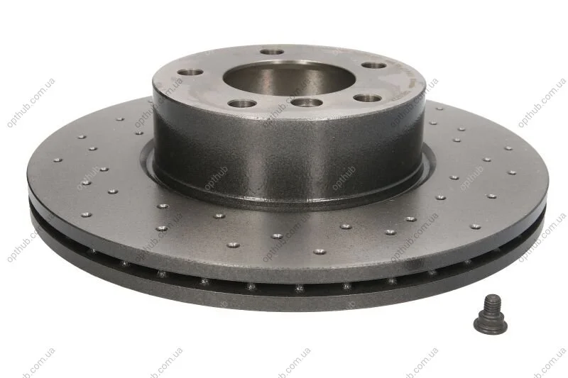 Диск гальмівний XTRA СЕРИЯ ПЕРЕДН BMW 3 (E90-93) 2.0 2.5 07-, X1 (E84) 2.0 09- -ua BREMBO 09.B337.2X (фото 1)