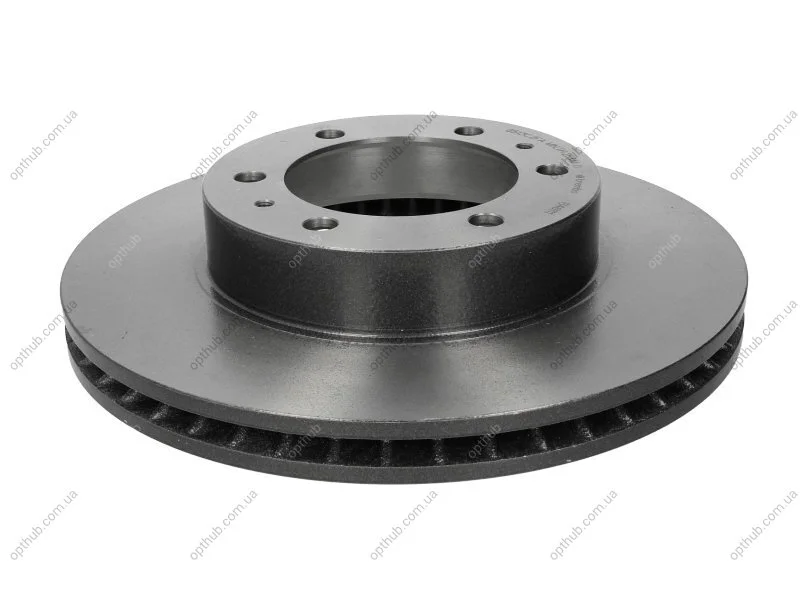 Диск тормозной передний TOYOTA LAND CRUISER (KDJ12_, GRJ12_) 3.0 D-4D -2010 BREMBO 09.B461.11 (фото 1)