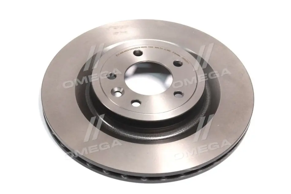 Диск гальмівний ЗАДН LANDROVER RANGE ROVER SPORT 04/13- BREMBO 09.B503.11 (фото 1)