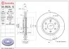 Диск гальмівний ПЕРЕДН NISSAN NAVARA 2.5DCI 05-,PATHFINDER 06- BREMBO 09.B628.10 (фото 2)