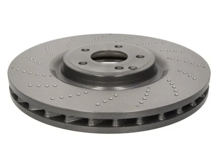 Диск гальмівний ПЕРЕДН ПЕРФОРИРОВАНЫЙ MERCEDES-BENZ CLS (C218) 01/11- BREMBO 09.B747.51
