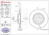 Диск гальмівний ПЕРЕДН ALFA ROMEO FIAT LANCIA ALFA 147, ALFA 156 BERLINA, ALFA 156 -ua BREMBO 09.C645.21 (фото 2)
