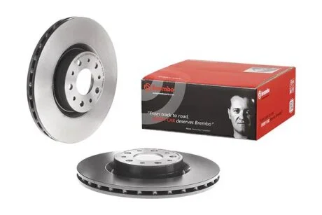 Диск гальмівний ПЕРЕДН ALFA ROMEO FIAT LANCIA ALFA 147, ALFA 156 BERLINA, ALFA 156 -ua BREMBO 09.C645.21