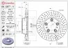 Диск тормозной BREMBO 09.C877.11 (фото 2)