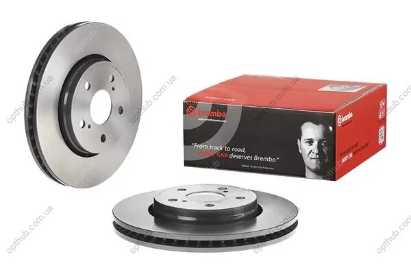 Гальмівний диск BREMBO 09.D417.11 (фото 1)