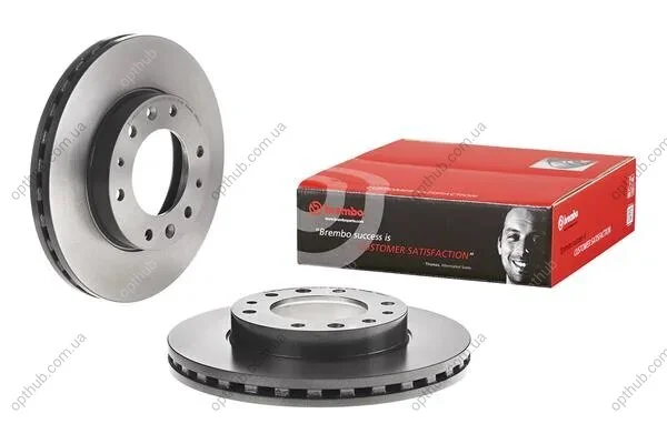Диск гальмівний BREMBO 09.D431.11 (фото 1)