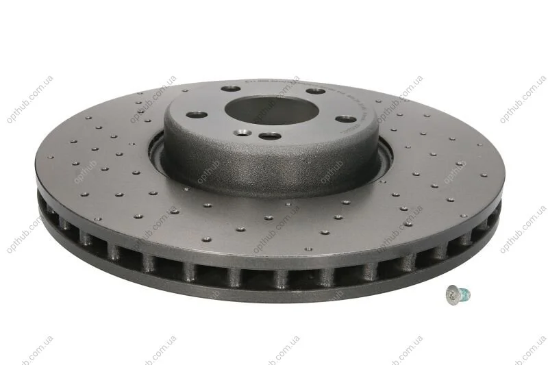 Диск тормозной передний MB C-CLASS (W205) 07.13-. C-CLASS CONVERTIBLE (A205) 06.16-. C-CLASS T-MODEL BREMBO 09.D529.23 (фото 1)