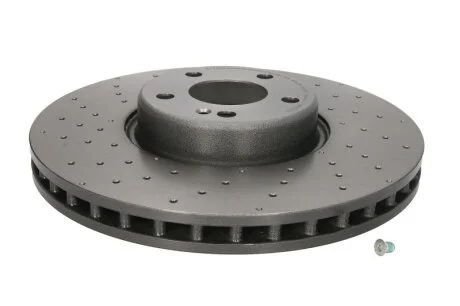 Диск гальмівний ПЕРЕДН MB C-CLASS (W205) 07.13-. C-CLASS CONVERTIBLE (A205) 06.16-. C-CLASS T-MODEL BREMBO 09.D529.23