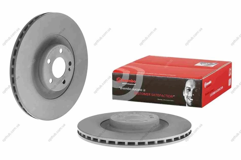 Диск гальмівний ЗАДН MB CLS (C257) 12/17-,E-CLASS (W213) 01/16- -ua BREMBO 09.D532.13 (фото 1)