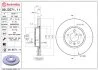 Диск гальмівний ПЕРЕДН AUDI A1 SPORTBACK (GBA) 07/18-,SEAT ARONA (KJ7) 07/17-,SEAT IBIZA V (KJ1) 01 BREMBO 09.D571.11 (фото 2)