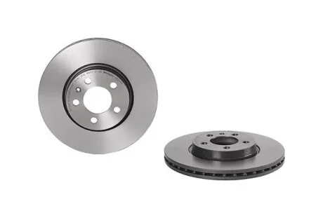 Диск гальмівний ПЕРЕДН AUDI A1 SPORTBACK (GBA) 07/18-,SEAT ARONA (KJ7) 07/17-,SEAT IBIZA V (KJ1) 01 BREMBO 09.D571.11