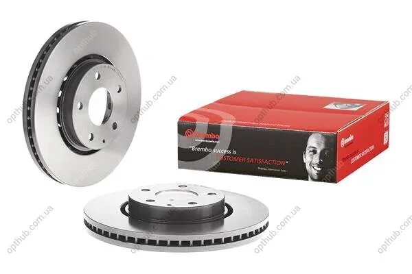 Диск гальмівний ПЕРЕДН MAZDA CX-5 (KE, GH) 11/11,MAZDA CX-5 (KF) 11/16 BREMBO 09.D628.11 (фото 1)