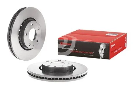 Диск гальмівний ПЕРЕДН MAZDA CX-5 (KE, GH) 11/11,MAZDA CX-5 (KF) 11/16 BREMBO 09.D628.11