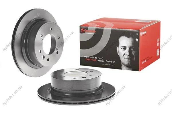 Гальмівний диск BREMBO 09.D853.11 (фото 1)
