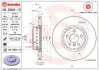 Диск гальмівний BMW 5 (G30) передн. (виробництво) BREMBO 09.D904.13 (фото 1)