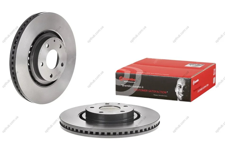 Диск гальмівний BREMBO 09.E034.11 (фото 1)