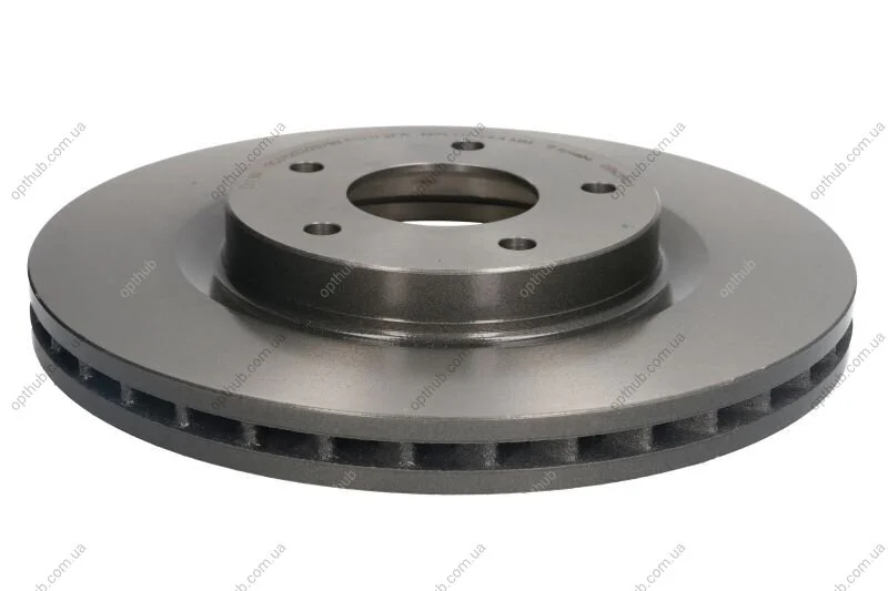 Диск гальмівний ПЕРЕДН MITSUBISHI ASX 1.6-2.0 2010-,OUTLANDER II 2.0-2.4 MIVEC 4WD 06- -ua BREMBO 09.N264.11 (фото 1)