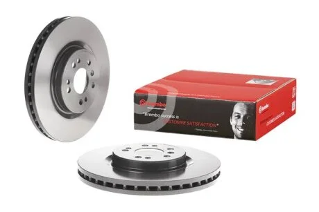 Диск гальмівний ПЕРЕДН MB ML(164) 07.2005-, R(251) 02.2006-,CORSA 1.7 CDTI BREMBO 09.R104.11