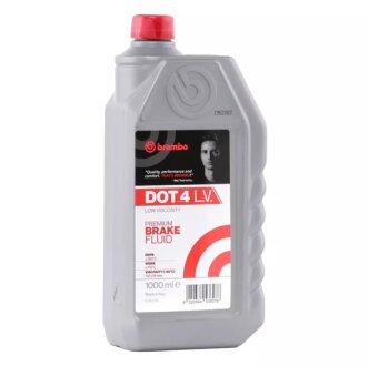 Рідина гальмівна DOT 4 1л DOT 4 LV 12 X 1L -ua BREMBO L 04 210