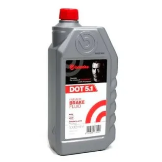 Рідина гальмівна DOT 5.1 1л DOT 5.1 12 X 1L BREMBO L 05 010
