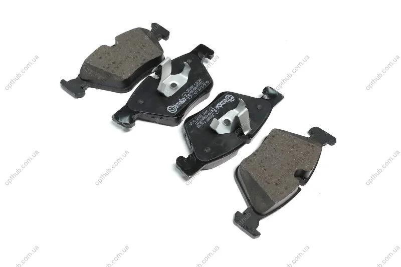 Колодки гальмівні дискові ПЕРЕДН BMW 5(F10) 523I,528I,520D,525D,530D 2010- P06060-ua BREMBO P 06 060 (фото 1)