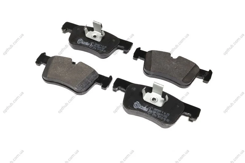 Колодки гальмівні дискові ПЕРЕДН BMW 3(F30) 1.6 2.0 2011-, BMW 1 (F20) 2010- P06070-ua BREMBO P 06 070 (фото 1)