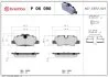Гальмівні колодки дискові BREMBO P06 090 (фото 1)
