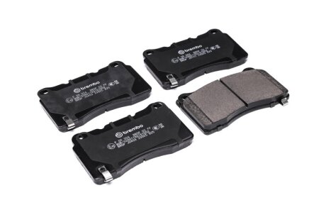 Колодки гальмівні дискові FORD GT 06/03-,TESLA MODEL S 09/12-,TESLA MODEL X 09/13- BREMBO P09 004