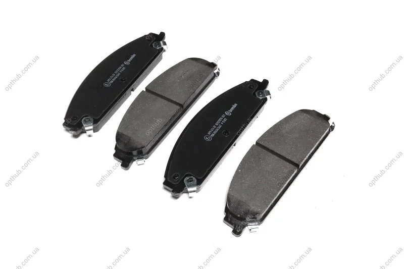Колодки тормозные дисковые передние CHRYSLER 300C 3.5 09-04- P11017 BREMBO P 11 017 (фото 1)