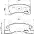 Тормозные колодки дисковые BREMBO P16 011 (фото 1)