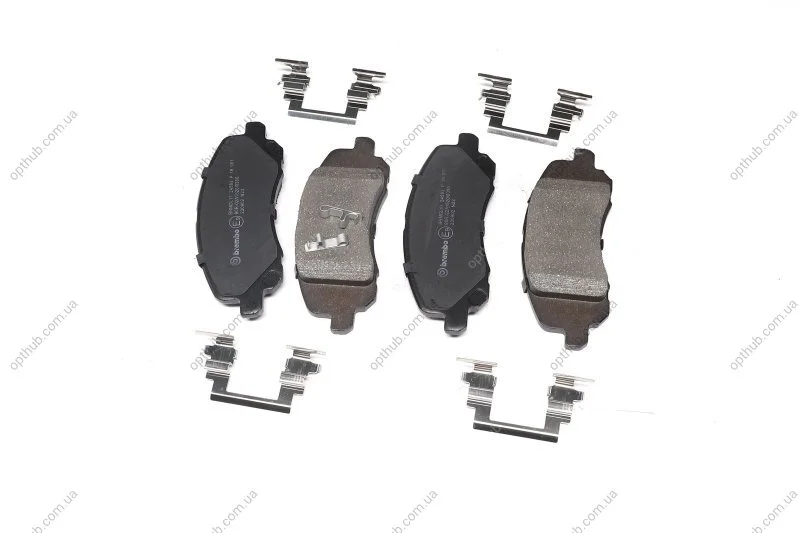 Колодка гальм. диск. MITSUBISHI OUTLANDER передн. (вир-во) C.I.U BREMBO P 18 001 (фото 1)
