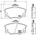 Гальмівні колодки дискові BREMBO P23 017 (фото 1)